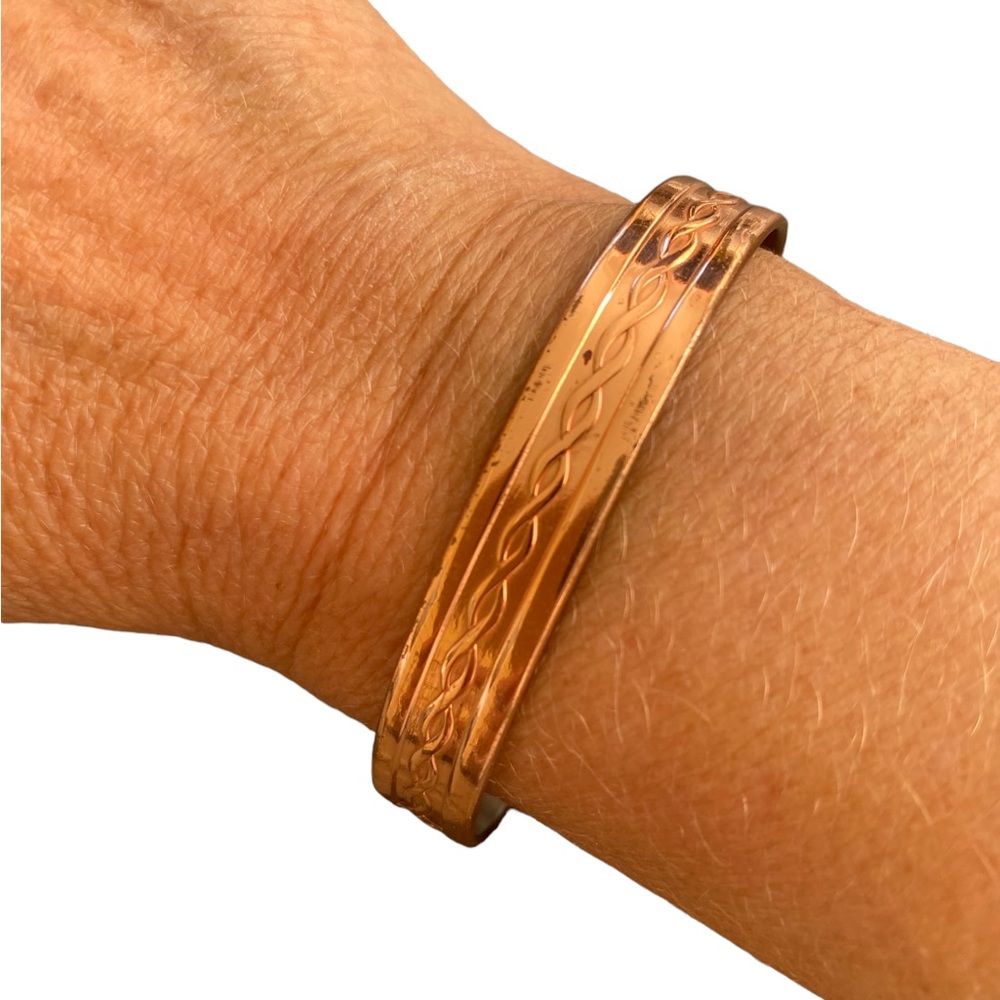Sabona London Numbered Copper Cuff Bracelet